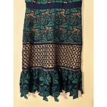 Belle Badgley Mischka Badgley Mischka Belle by Deanndra Emerald Green Navy Blue Dress Lace A-line US 6 Photo 2