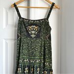 Farm Rio  Flowers Arch Black Sleeveless Maxi Dress Photo 4