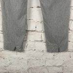 SARA CAMPBELL Sheri Pant Gray Mid Rise Slim Leg Pull On Flat Front Cropped Sz L Size L Photo 2