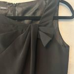 Jones Wear Dress black sleeveless dress with twist bow detail on front size 4 Photo 3