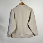 Athleta  Cozy Karma 1/4 Zip Sweatshirt Sweater Women M Beige Athleisure Minimal Photo 1