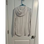 Athleta Women’s White Performance Zip-Up Jacket with Hood – Size Medium Photo 6