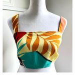 Lulus NWT Tropical Tendencies Colorful Crop Tank Top XS Photo 1