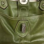 Sophia Caperelli Green Leather Silver Tone Hardware Shoulder Bag Purse Photo 4