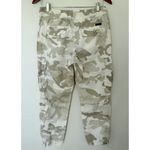 Anthropologie Sanctuary Camo Linen Cargo Pants Stretch Waist Drawstring Sz XS Photo 3