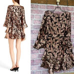 SALONI Marissa metallic fil coupé silk Photo 2