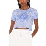 Boys Lie NWOT  Lady Butterfly Tee in Blue tie dye size M Photo 0