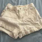 Levi's Levi’s White Mom Shorts Photo 0