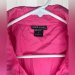 Wet Seal  Women’s Y2K Vintage Hot Pink Front Tie Trench Coat Photo 3