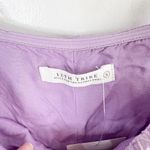 12th Tribe Ingrid Purple 3D Textured Floral Maxi Dress NEW Size Small S Flirty Photo 6