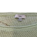 FATE. Cropped Cut Out Drop Bishop Sleeve Scalloped Hem Sweater, Sz S Photo 12