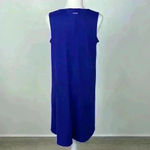 Kasper  Blue/Purple Sleeveless Midi Dress Size M Photo 3