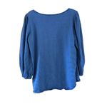 Max Studio Navy Blue Women's Blouse Photo 2