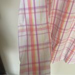 Caribbean Joe & Company  women’s button down pink/yellow/purple size 2x Photo 4