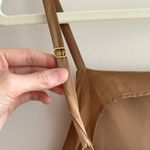 Soma  Satin Tank Top, Beige/Tan, Size Medium Photo 10