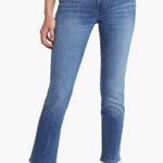 Frame  Denim Dark Blue Le High Straight Jeans  Photo 0