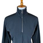 Nils Sportswear Black Quarter Zip Fleece Lined‎ Ski Base Layer Top XL Athleisure Photo 1