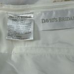 David's Bridal . Style T8818 size 10 wedding dress. 
Worn once. Was cleaned. Photo 10