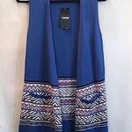 American Living Open Front Vest With Pockets Photo 0