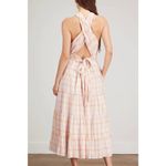 Ulla Johnson  Noelle open back Maxi Sundress Dress In Pale Lilac/soft pink sz 8 Photo 1