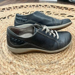 Aetrex  Dana Lace-Up Oxford Navy Leather Orthotic Sneakers in Size US 9-9.5 Photo 1