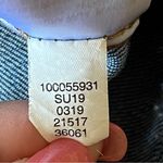 Bar III  distress seam-detail jean jacket, size S denim jacket Photo 14