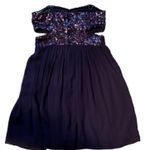 Speechless Women’s Sequins Strapless Lined Dress Sz 5 Photo 0