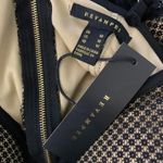 Revamped  Lace Illusion Bodycon Dress M Black Sweetheart Adjustable Straps Zip Photo 5