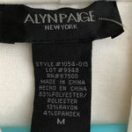 Alyn Paige  Medium Ivory Sleeveless Dress with a Cuffed Neck Photo 5