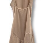 Naomi & Nicole Beige Shaping Bodysuit Women’s Size Large Sleeveless Smoothing Tan Photo 0