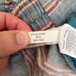 Madewell Side-Button Huston Pull-On Crop Pants in Rainbow Stripe Photo 12