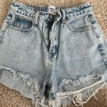 Princes Polly Distressed Denim Shorts Size 2 Photo 0