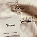 Madewell NWT Women's White Premium Standard The Essential Rib Tank XXS Casual Photo 7