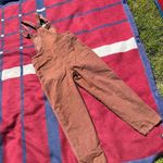 Aerie Brown Corduroy adjustable distressed Overalls
 Work And Play
Womens S Small Photo 2