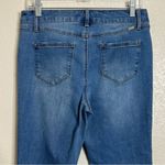 1822 Denim  High-Rise Demi Bootcut Raw Hem Jeans, Size 8 Photo 7