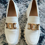 Azalea Wang Loafers Gold Size 10 Photo 0
