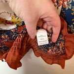 Anthropologie Fig and Flower floral smocked tunic blouse size 2X Photo 9