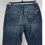Joe's Jeans Muse Bootcut Flare Stretch dark Wash Blue Jeans low rise Y2K Size 26 Photo 6