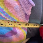 Ugly Moon Smiley Purple Sweater Vest Size 00 Photo 6