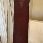 Meshki EUC Beautiful  Brown Maxi Dress Photo 0