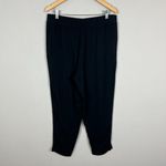 Jessica Simpson Pants Womens Large Black Pull On Ankle Pockets Boho Casual L Photo 7