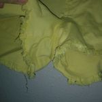 Celebrity Pink 8 29 Yellow Jeans Raw Hem Stretch Short Shorts Photo 2