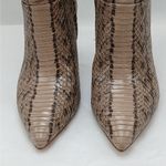 Louise et Cie Winslow Mid Calf Boots Women 6M Tan Brown Leather Pointed Toe Shoe Photo 7