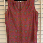 Rose + Olive  Pink Tank‎ Top Size 1X Photo 0