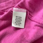 Vera Bradley  women's magenta tank top with a paisley floral print pocket Photo 3