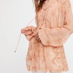 Free People  Marigold Lace Up Tunic Top Photo 3