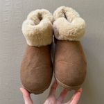 Jessica Simpson Faux Shearling Ankle Bootie Slippers Photo 6