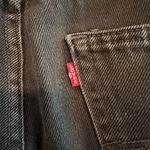 Levi's Low Rise Dark Gray / Black Jeans Women’s Sz XL Photo 7