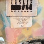 Vintage‎ Leslie Faye Floral Skirt Set Blue Size 12 Photo 10