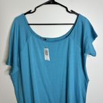 Torrid Women's NEW  Size‎ 1 Teal Callie Tshirt Dress Short Sleeve Photo 1